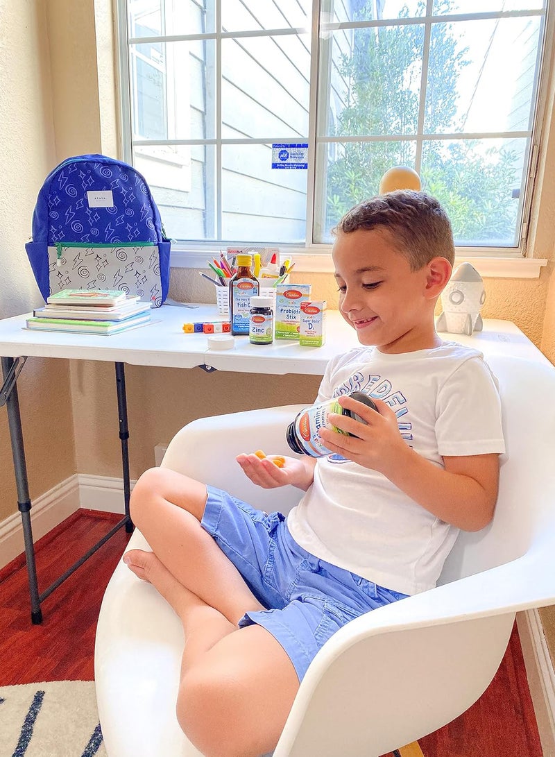 Carlson حديد قابل للمضغ للأطفال، فراولة، 15 ملغ، 30 قرص - Image 2