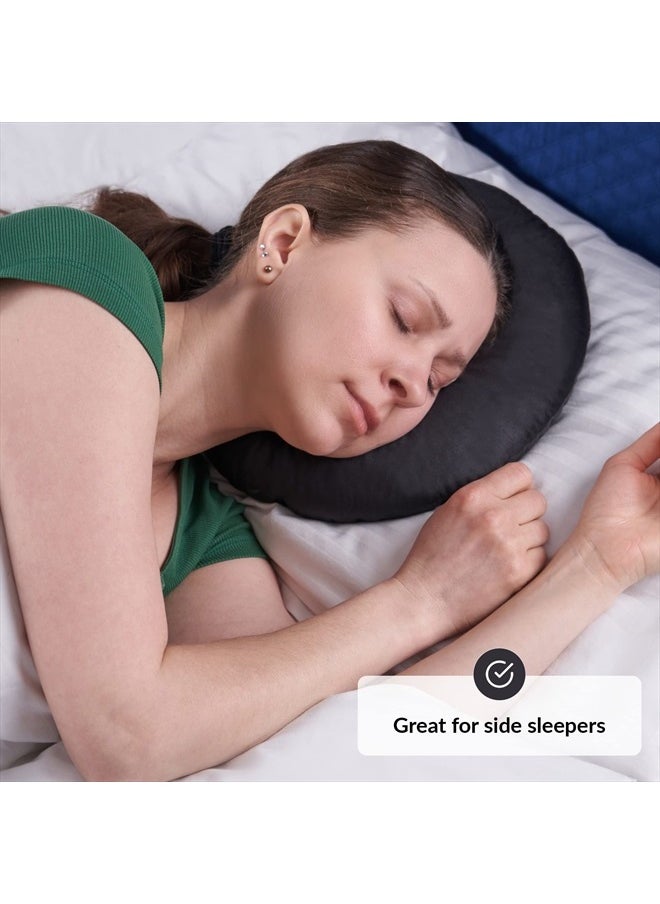 ODOXIA - Piercing Pillow | Ear Piercing Pillow for Side Sleepers | Relieves Ear Pain | Adjustable Filling | Donut Pillow for Ear | Reduces Ear Pressure | Pillow with Ear Hole | CNH Ear Pillow | Earring Pillow - Image 1