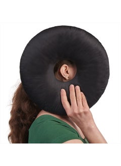 Piercing Pillow | Ear Piercing Pillow for Side Sleepers | Relieves Ear Pain | Adjustable Filling | Donut Pillow for Ear | Reduces Ear Pressure | Pillow with Ear Hole | CNH Ear Pillow | Earring Pillow