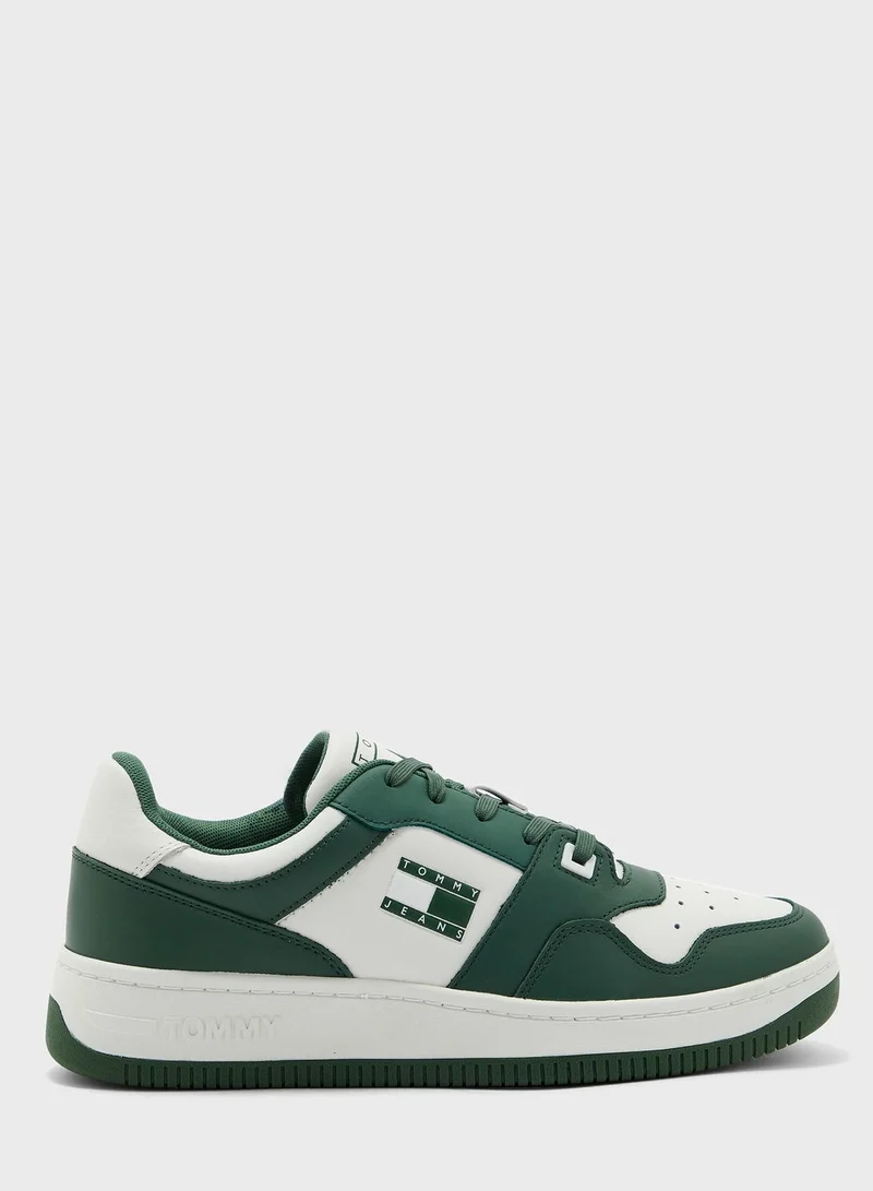 TOMMY JEANS Logo Basket Low Top Sneakers