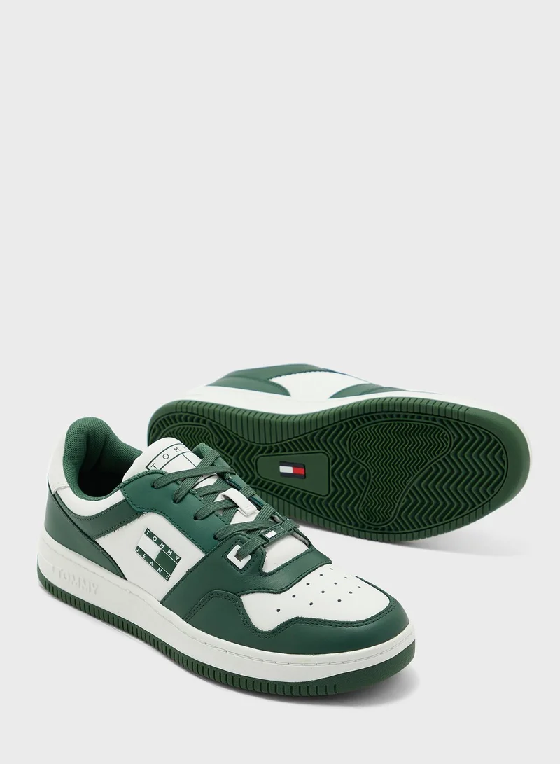 TOMMY JEANS Logo Basket Low Top Sneakers