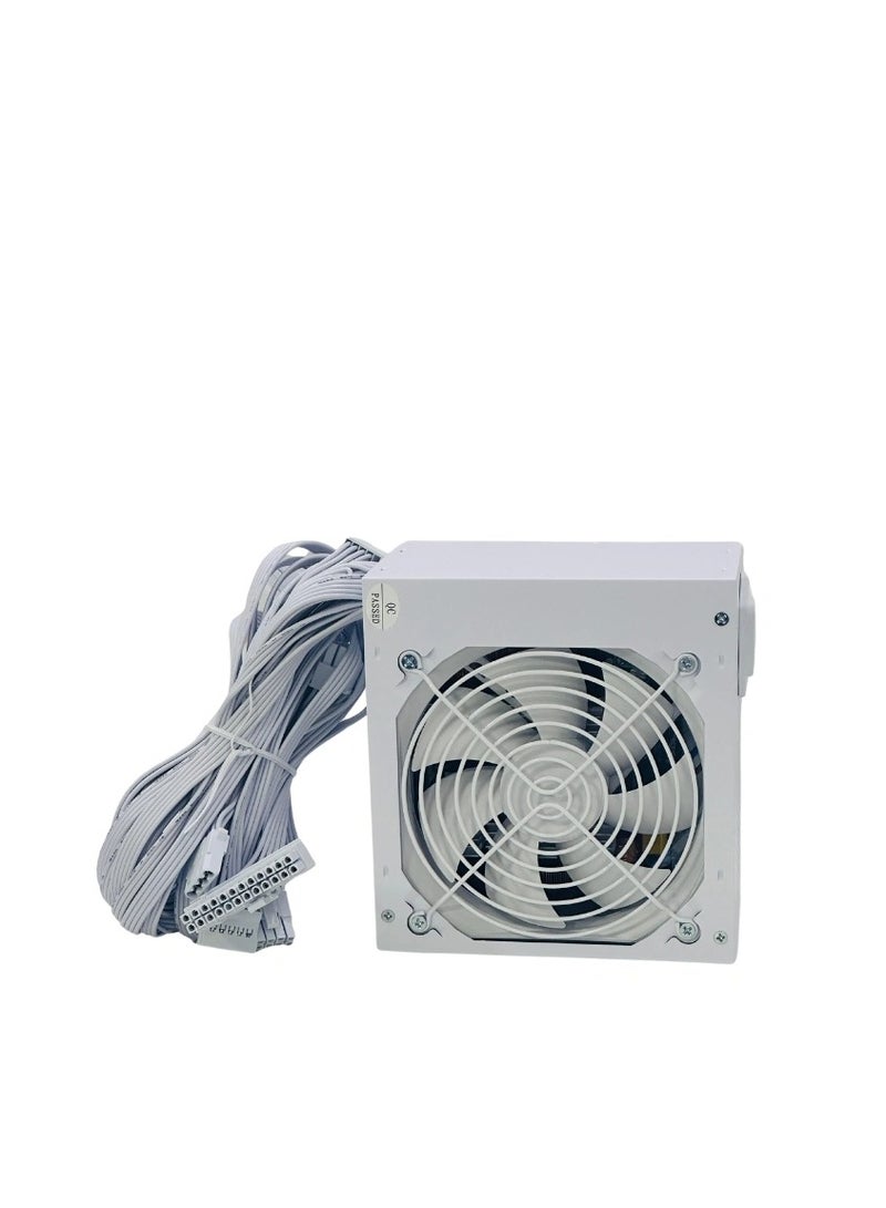 WJCOOLMAN WJ كولمان VP700 ، مزود طاقة 700 واط +80 برونزي (أسود / أبيض) - Image 3