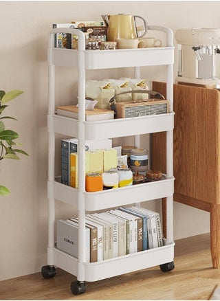 4 Tier White
