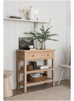 Art Wood Console Tables 30x80x90 Cm-Beige 