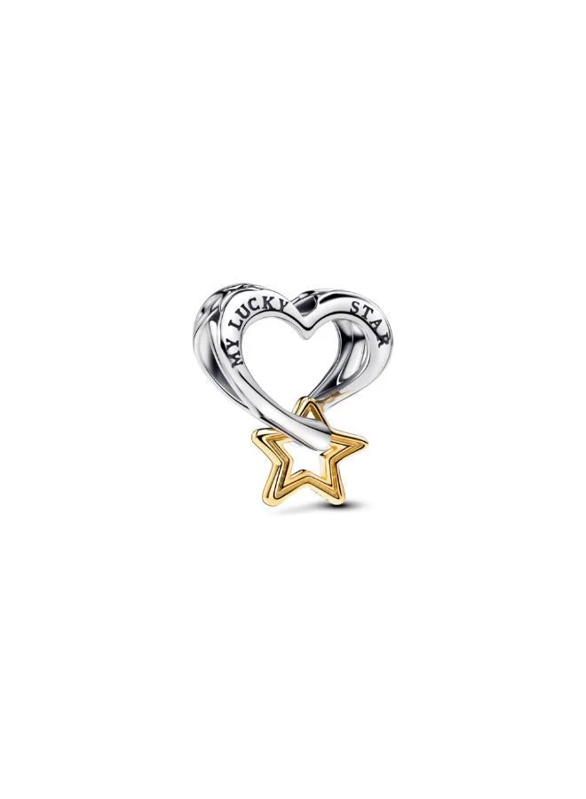 باندورا Lucky Star & Heart Charm