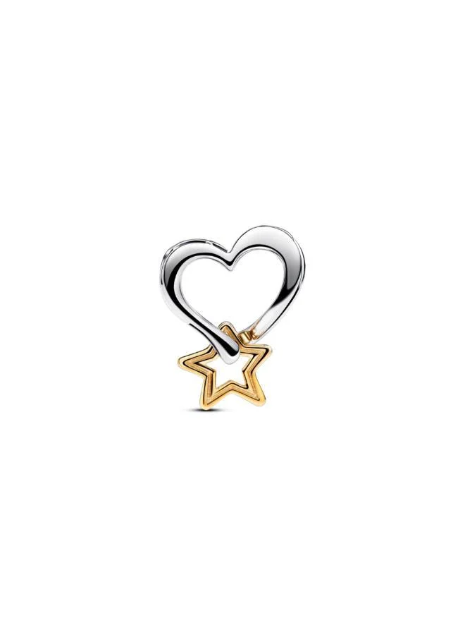 باندورا Lucky Star & Heart Charm