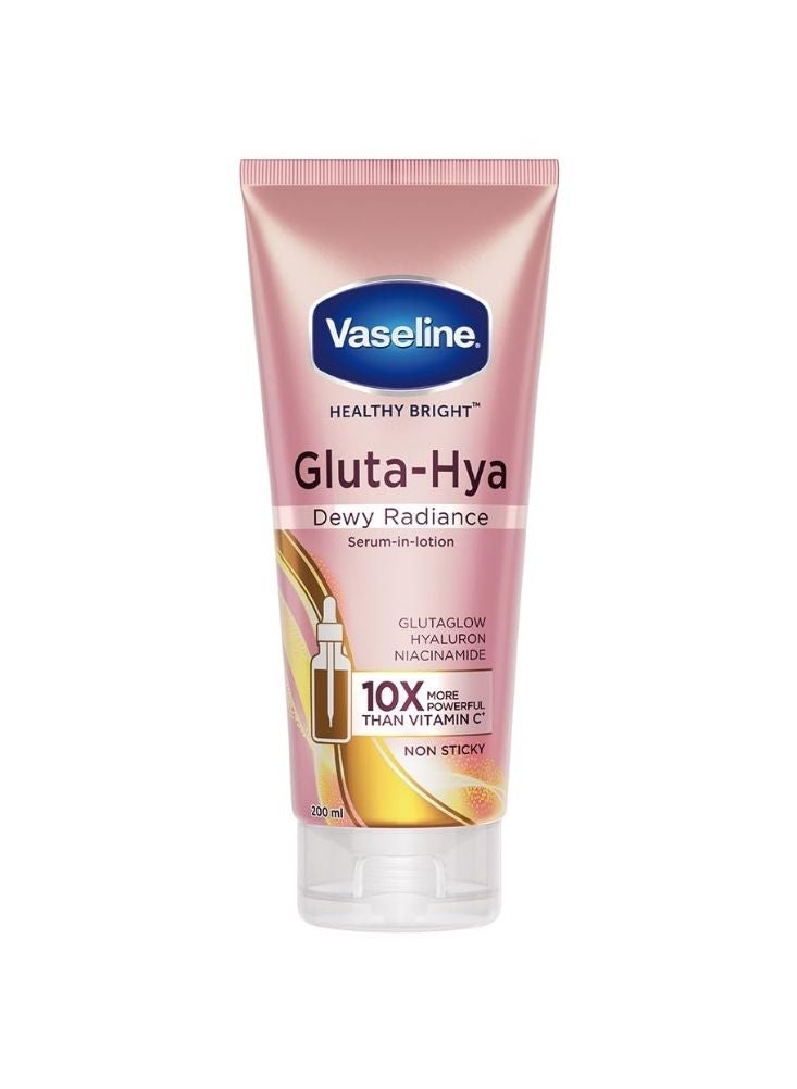 Vaseline Healthy Bright Gluta-Hya Dewy Radiance Lotion – Glutaglow & Niacinamide - Image 1