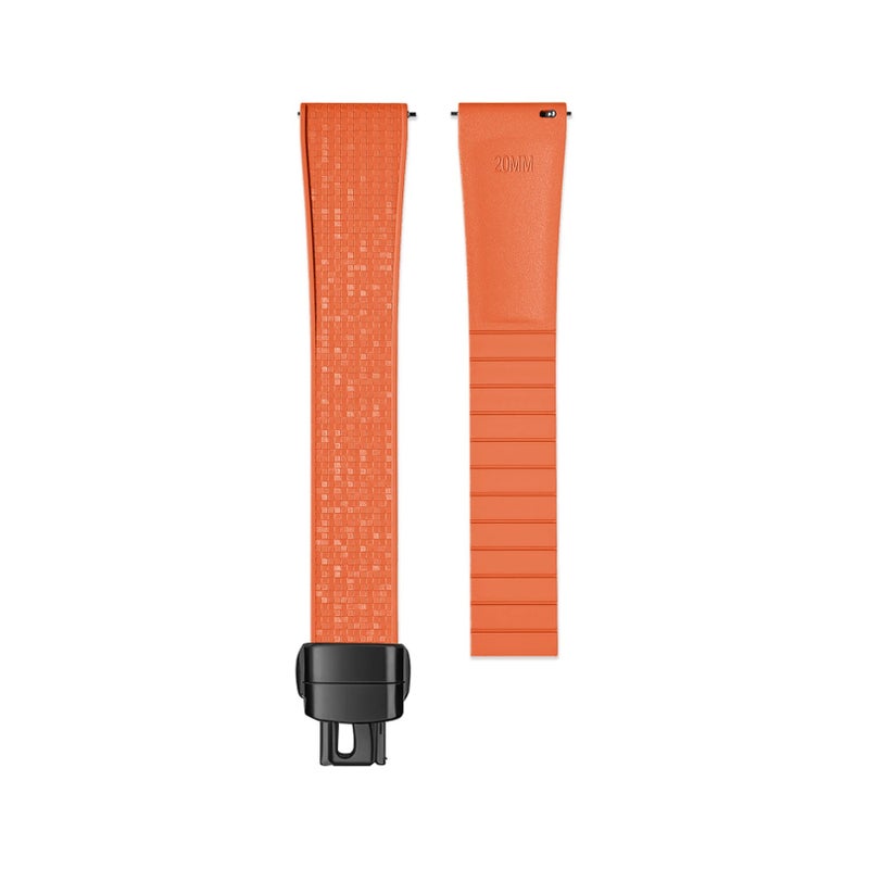 Bluejw CTSizable Mosaic Pattern Fluoroelastomer Watch Band – Replace the Watch Strap for 18mm 19mm 20mm 21mm 22mm Universal Luxury Watches - Image 1