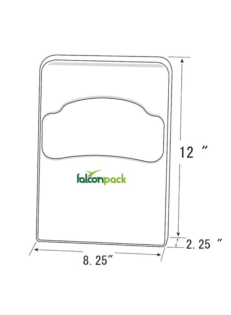 Falconpack Plastic Wall Mounted Toilet Seat Cover Dispenser  - Image 5