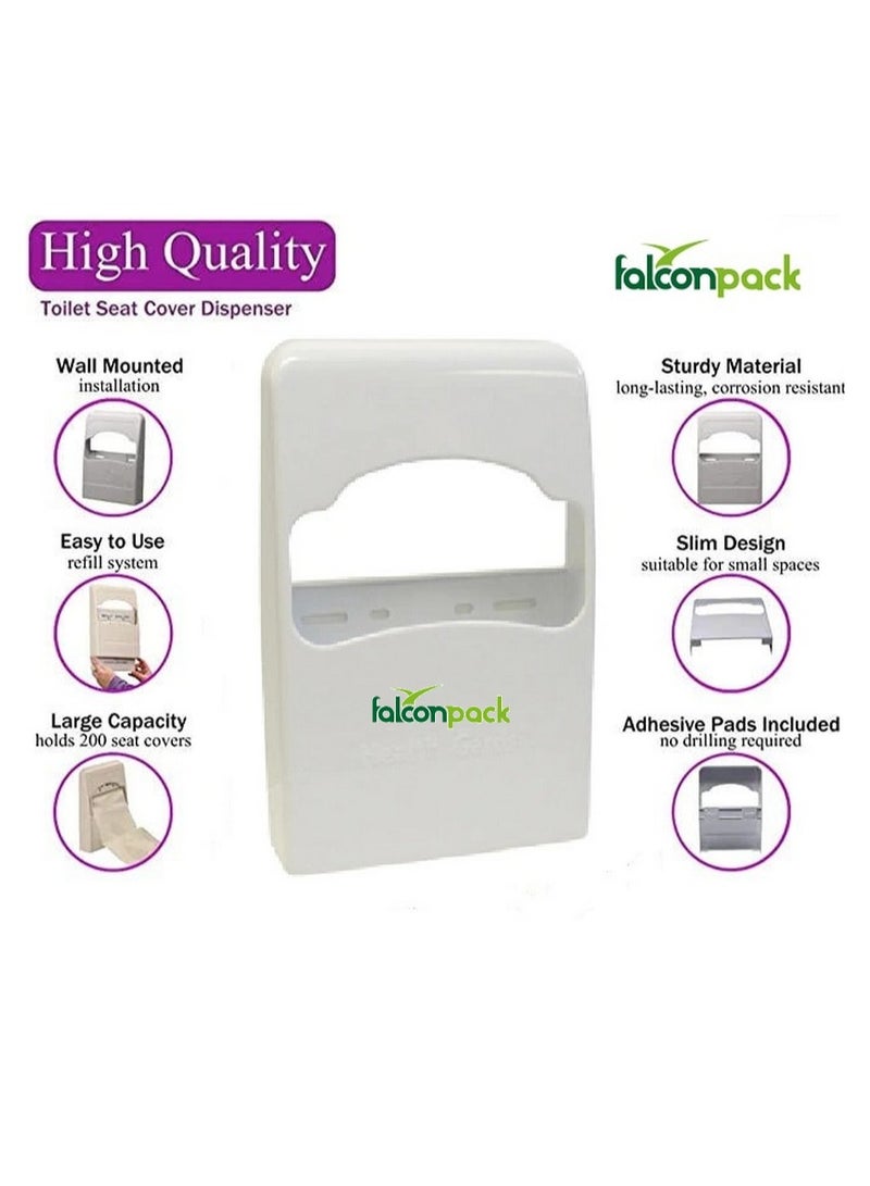 Falconpack Plastic Wall Mounted Toilet Seat Cover Dispenser  - Image 2