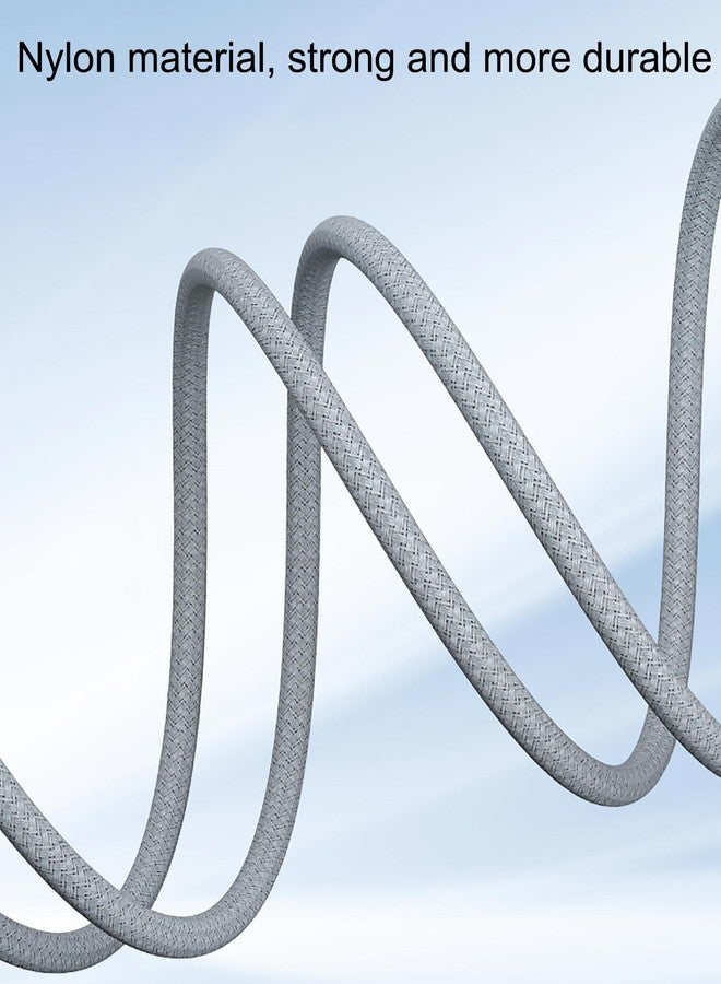 Grtoeud كابل شحن مضفر USB-C إلى USB-C بقوة 240 واط بطول 20 قدم، شحن فائق السرعة، كابل نوع C متوافق مع MacBook Air و iPad Pro و iPhone 15/15 Plus/15 Pro/15 Pro Max و Samsung Galaxy S24/S23/S22 و Pixel و PS5 و اللابتوب - Image 5