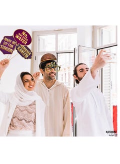Y&D Eid Photo Booth Props - Pack of Eid Decorations | Eid Photo Props for Eid Mubarak Decorations  Eid Mubarak Photo Booth Props  Eid Mubarak Decorations for Home  Eid Party Supplies  - Image 5
