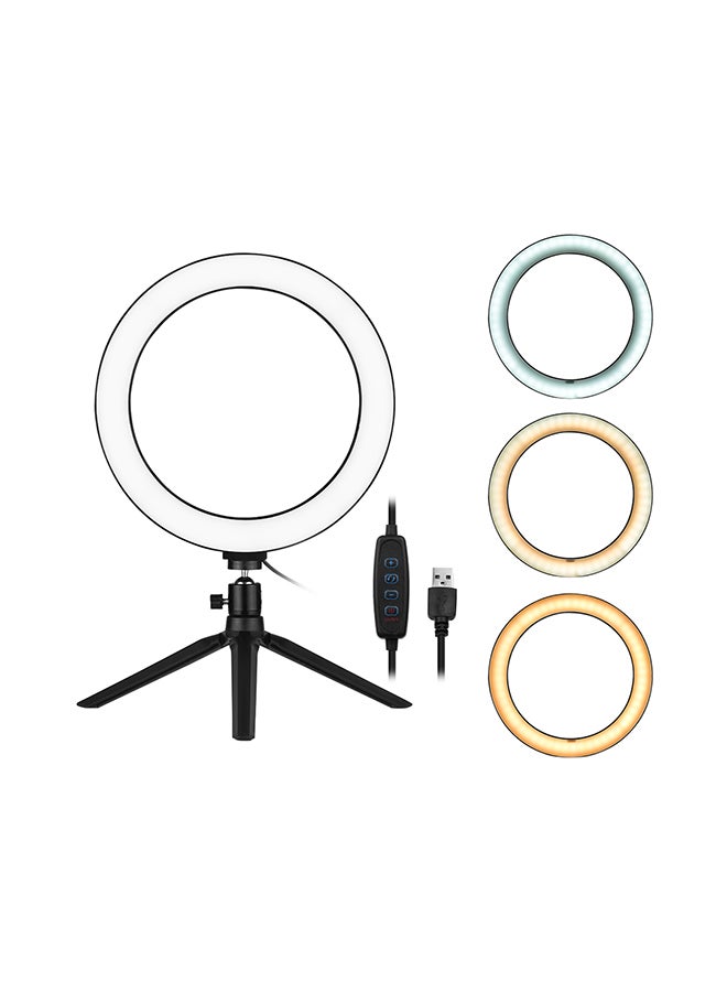 Loquat 3200K-5500K Dimmable Desktop LED Ring Light multicolour - Image 2
