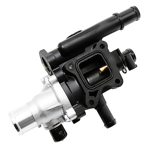 UOIENRT 25192228 Engine Coolant Thermostat Housing with Gasket Sensor Replacement for Chevy Cruze 2011-2016, Sonic 2012-2018, Trax 2013-2018 1.8L 1.6L, 25199824 902-033 15-81816 55575048 55577284 - Image 1