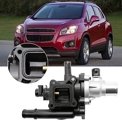UOIENRT 25192228 Engine Coolant Thermostat Housing with Gasket Sensor Replacement for Chevy Cruze 2011-2016, Sonic 2012-2018, Trax 2013-2018 1.8L 1.6L, 25199824 902-033 15-81816 55575048 55577284 - Image 5