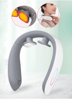 KONKA Neck Massager,  Electric Artery Neck Massager And Heating,  Used To Relieve Thermal Fatigue And pain 3 Head Deep Tissue Massage To Promote Blood Circulation, Electric Massage Pillow Neck/Shoulder  - Image 1