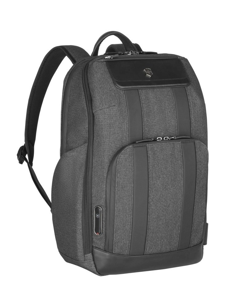 Victorinox Architecture Urban 2 Deluxe Backpack Melange Grey Black  - Image 3