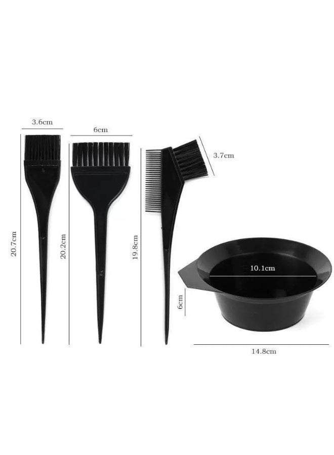 4-piece hair dye set - Image 3