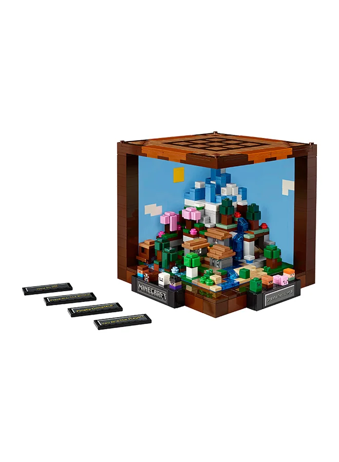 ليغو طاولة الأشغال الحرفية من ®LEGO® Minecraft  للبالغين 21265