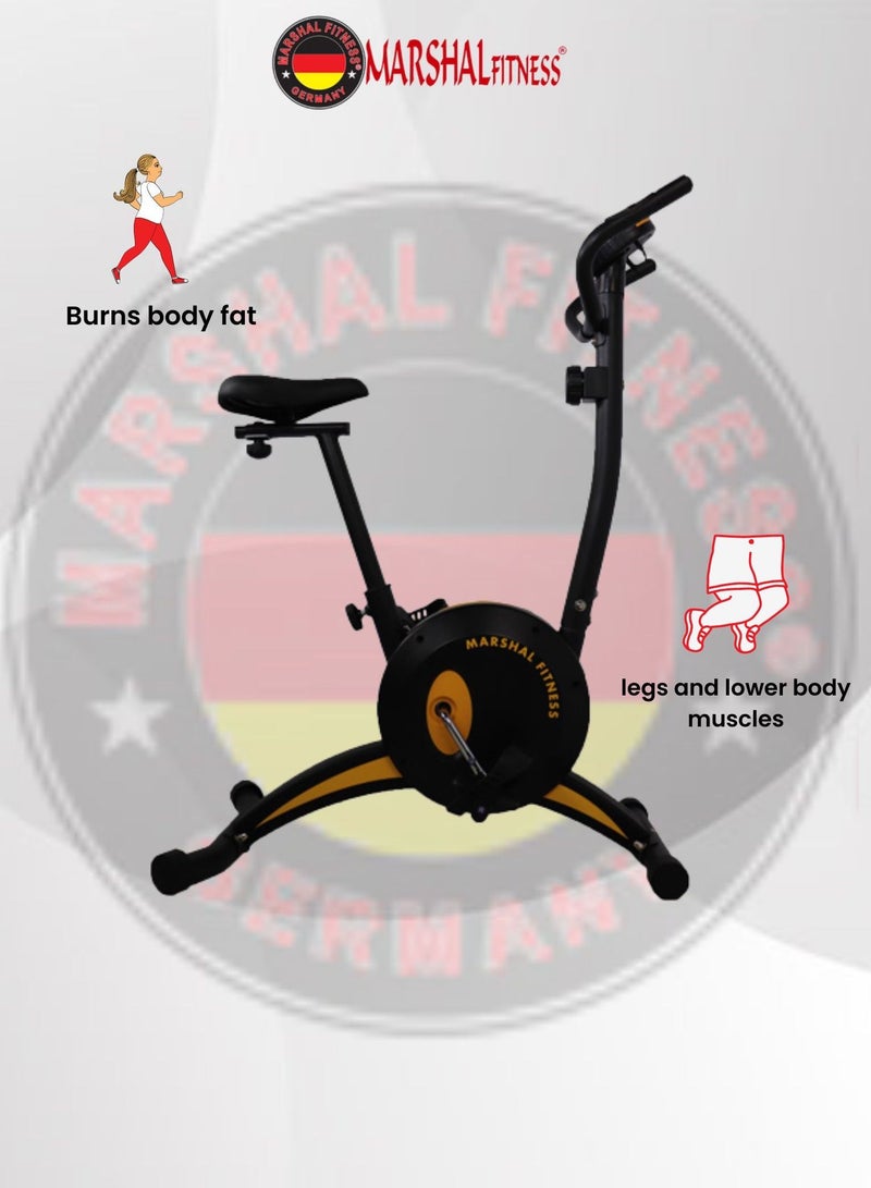 Marshal Fitness Magnetic Resistance Exercise Bike - Image 2