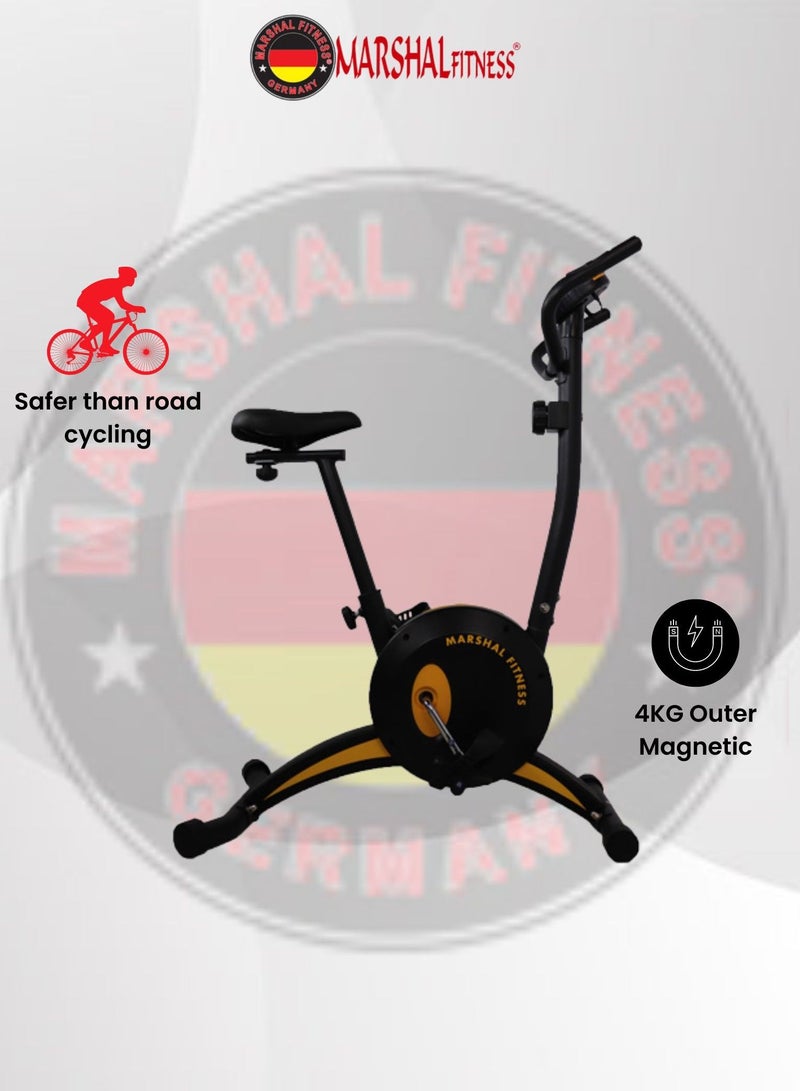 Marshal Fitness Magnetic Resistance Exercise Bike - Image 5
