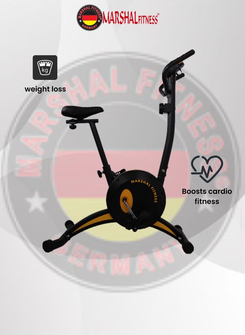 Marshal Fitness Magnetic Resistance Exercise Bike - Image 4