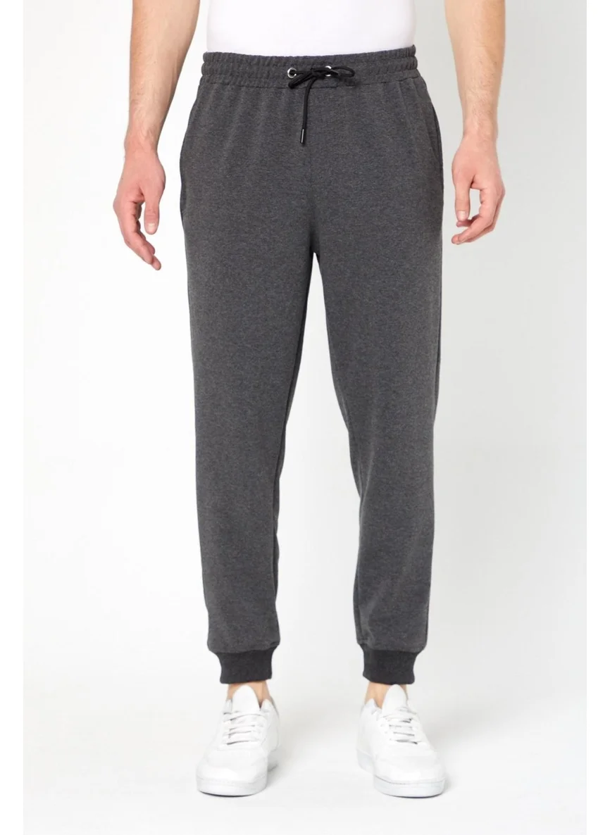 Odelon Jogger Fit Men's Anthracite Sweatpants