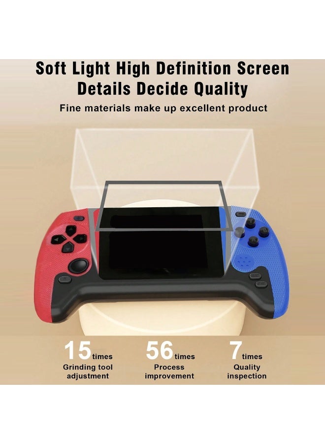 Q21 Portable Retro Video Handheld Games Console 3.5-Inch Joystick Console Built-In 500 Game Wireless Controller Gaming Stick Rechargeable Connected TV - Image 4