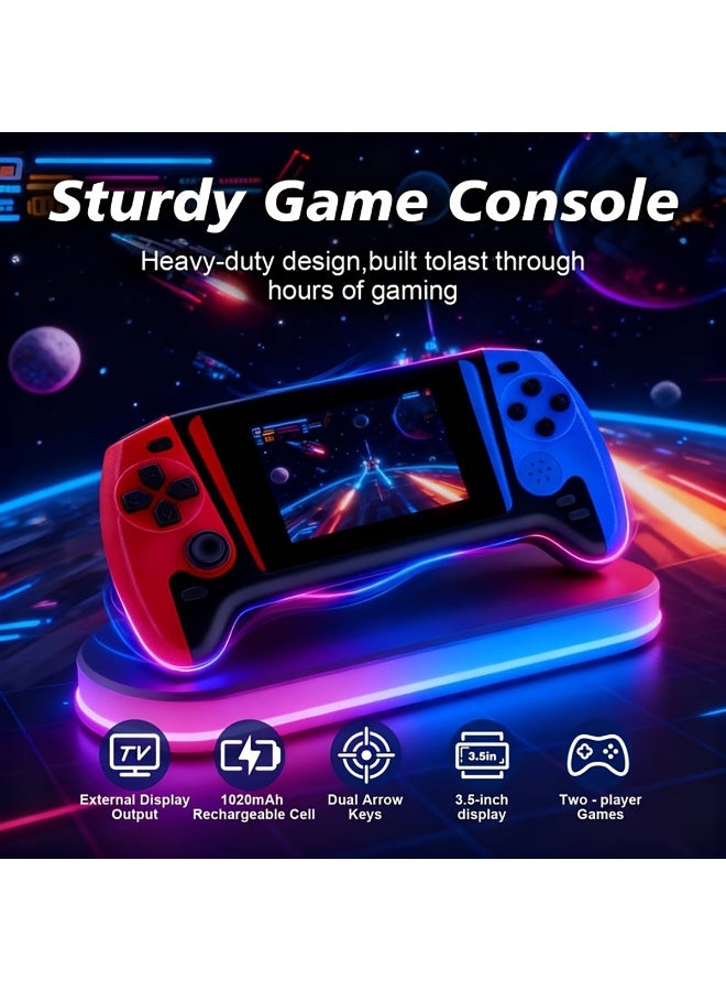 Q21 Portable Retro Video Handheld Games Console 3.5-Inch Joystick Console Built-In 500 Game Wireless Controller Gaming Stick Rechargeable Connected TV - Image 3