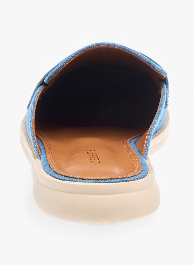 Celeste Womens Solid Slip-On Mules - Image 5