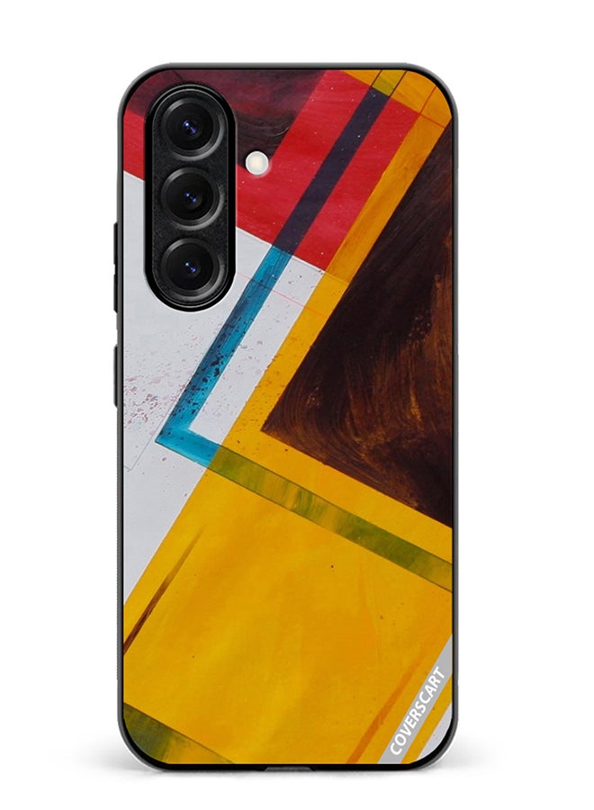 VR CREATIVE Protective Case Cover For Samsung Galaxy S25 Plus Abstract Design Multicolour