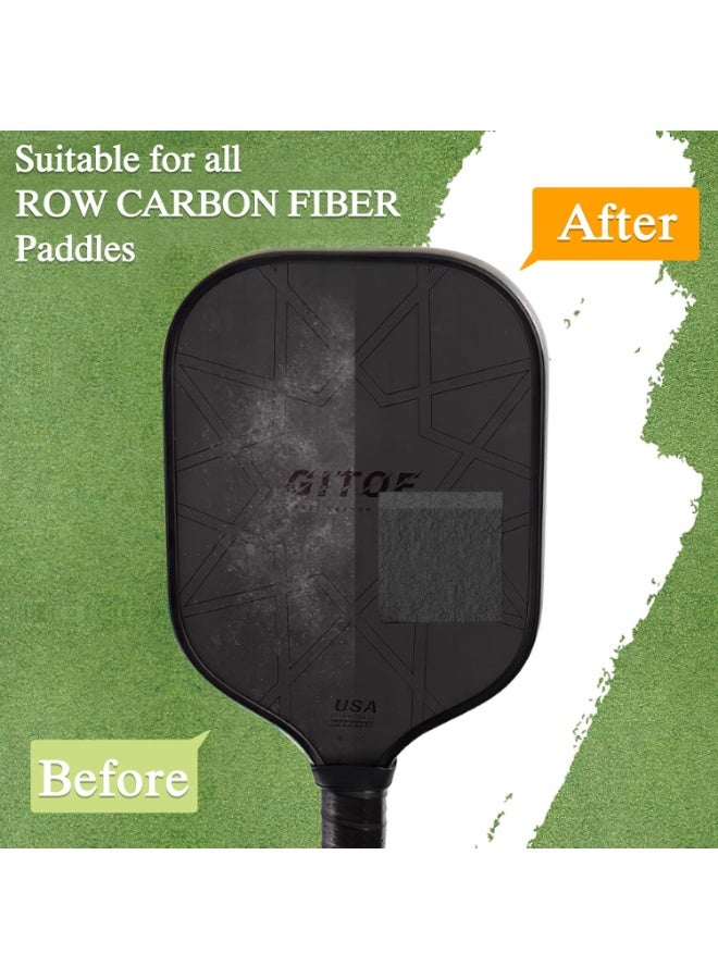 HOMESTAR Pickleball Paddle Eraser, Rubber Pickle Ball Racket Cleaner for Carbon Fiber Paddles, Fast & Easy Rubber Eraser to Wipe Off Dirt, Ball Residue & Surface Marks - Image 5