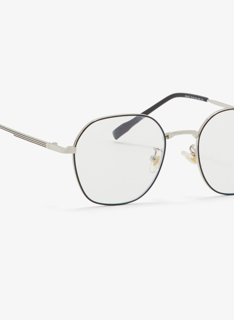 Seventy Five Classic Avaiator Glasses With Anti Blue Lens - Image 3
