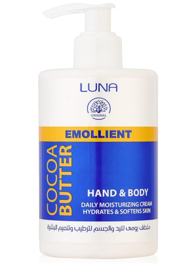 Luna Hand & Body Cream - (300g) | Deeply Hydrating Cocoa Butter Moisturizer for Dry Skin - Image 1