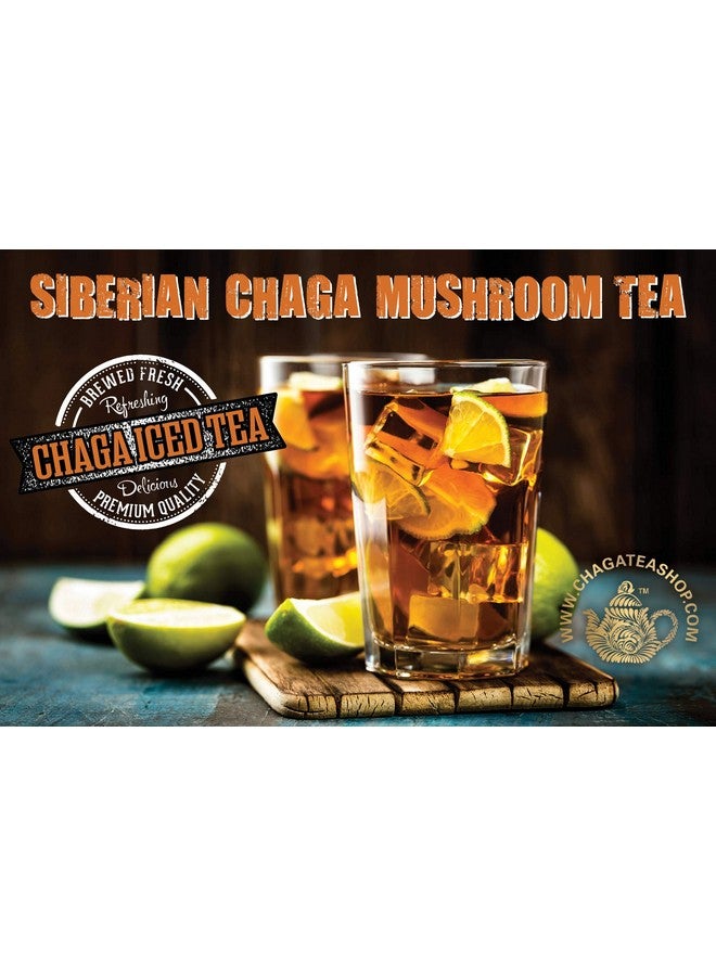 ChagaTeaShop شاي تشاجا السيبيري السائب 4 أوقية (113 جرام) خالي من الكافيين معزز طبيعي لجهاز المناعة وشفاء الجسم (أصلي) - Image 5