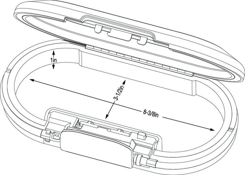Master Lock 5900D Set Your Own Combination Portable Safe - White - Image 5