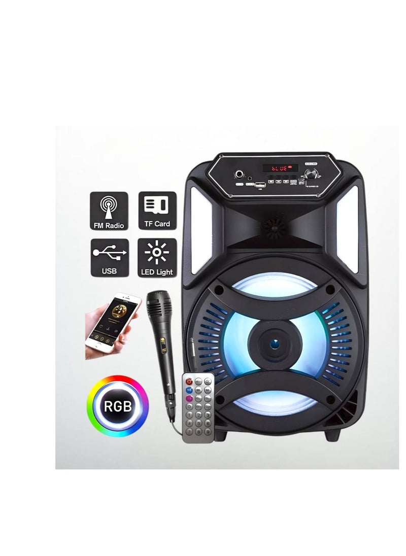 DLC - DLC Attractive Lighted Speaker with Microphone and Remote - Image 1