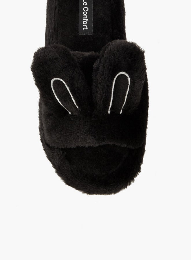 Le Confort Women Bunny Ear Bedroom Slides - Image 4