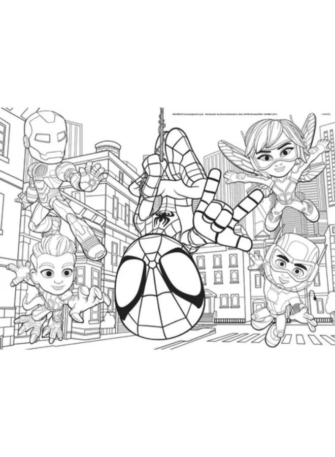 Lisciani Marvel Spidey Double-Face Puzzle - 48 Pieces - Image 3