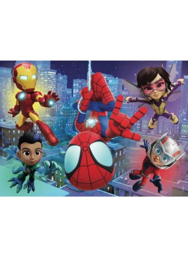 Lisciani Marvel Spidey Double-Face Puzzle - 48 Pieces - Image 2