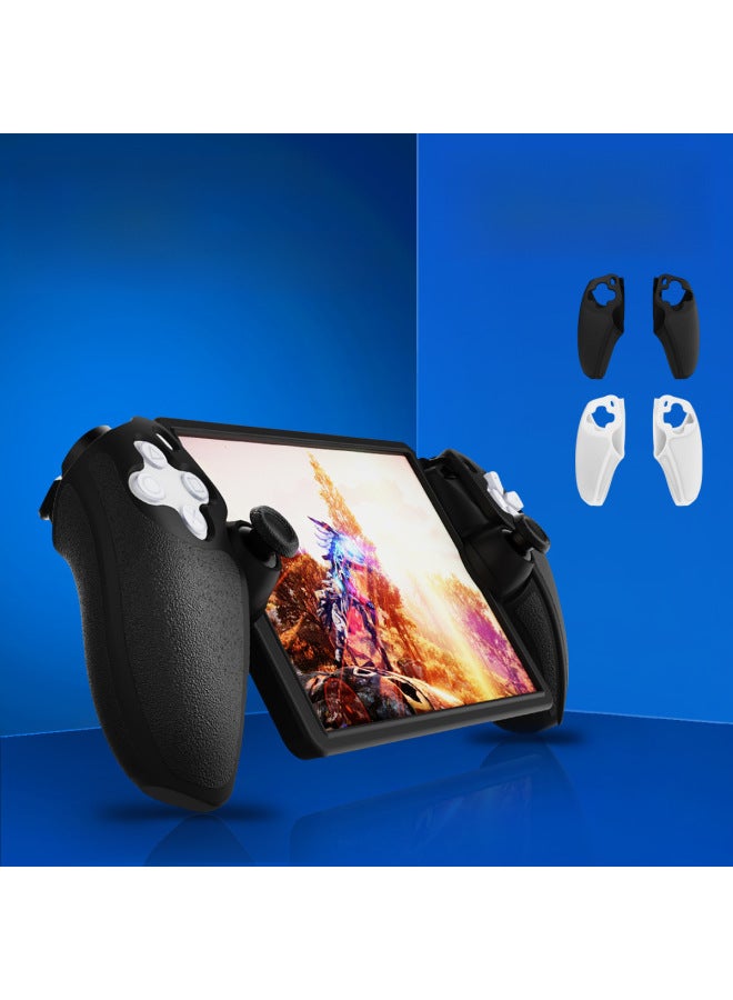 Loquat PlayStation Portal Handheld Left And Right Silicone Case PS5 Streaming Handheld Split Protection Soft Rubber Case-Product Color:P5 Portal Left And Right Rubber Sleeve (blue)  - Image 4