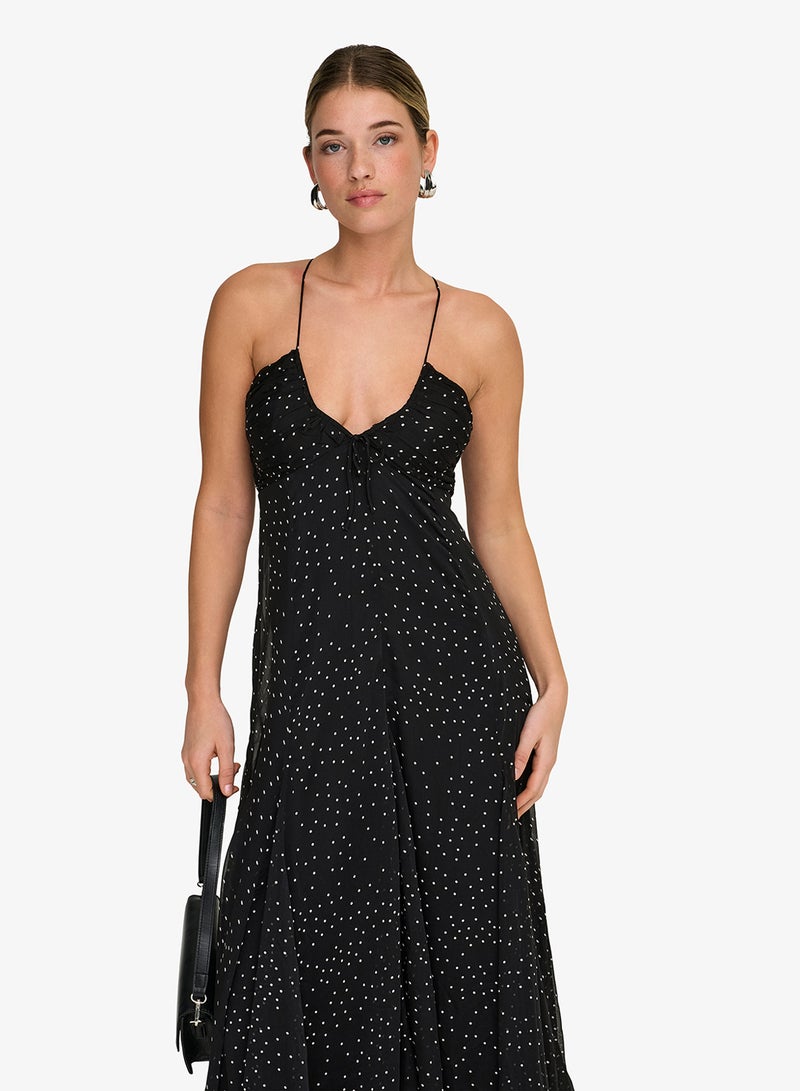 ONLY Onlelle  Strap Woven Maxi Dress - Image 3