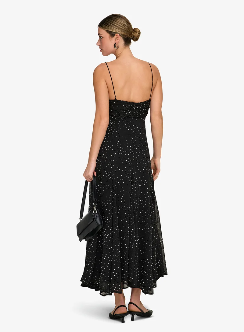 Only Onlelle  Strap Woven Maxi Dress
