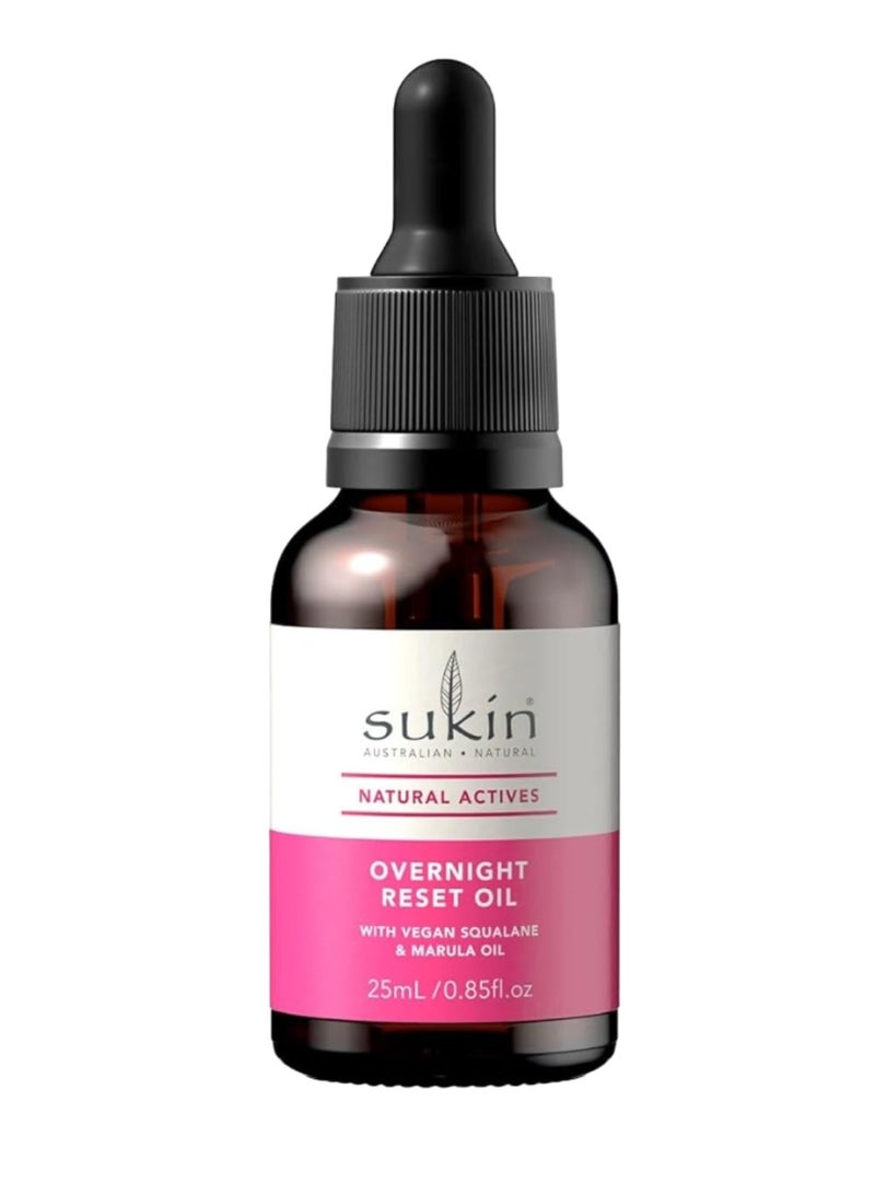 Sukin Natural Actives Overnight Reset Oil 25ml
