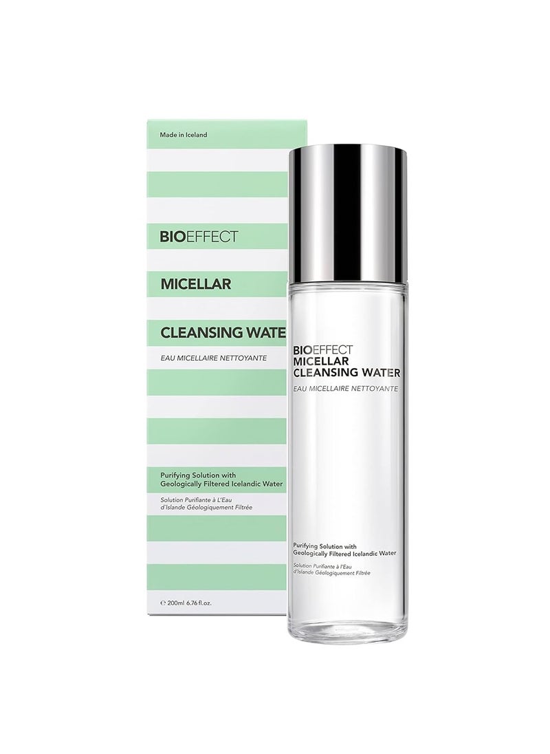 Bioeffect - Bioeffect Micellar Cleansing Water, Make-up Remover and Hydrating Facial Cleanser of Icelandic Geo-Thermal Mineral Lava Water & Plant-Based Humectants, Fragrance-Free Luxury Face Wash - Image 1