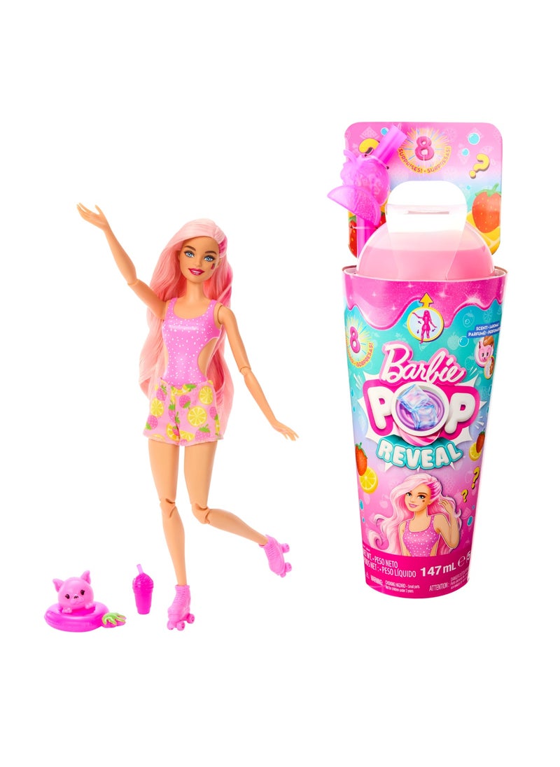 Barbie - Pop Reveal Juicy Fruit Series - Strawberry - Image 1