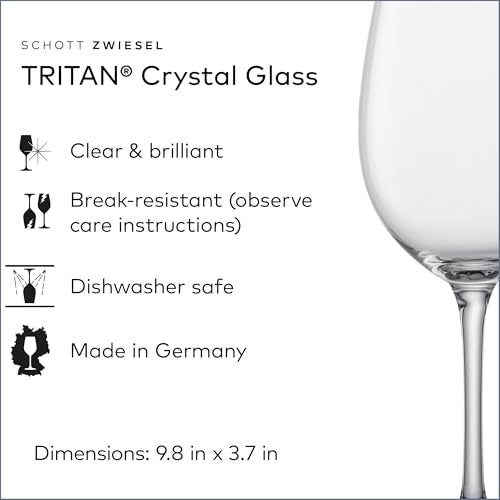 SCHOTT ZWIESEL كأس نبيذ أحمر بوردو من SCHOTT ZWIESEL Classico (طقم من 6) - Image 2