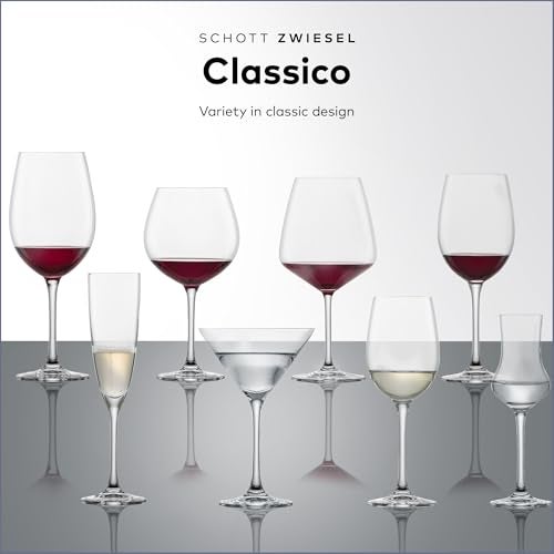 SCHOTT ZWIESEL كأس نبيذ أحمر بوردو من SCHOTT ZWIESEL Classico (طقم من 6) - Image 4
