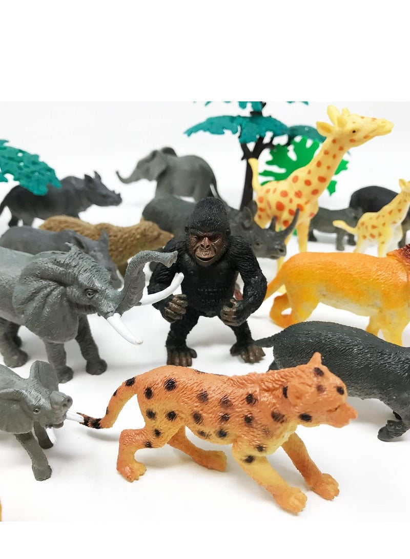 Animal Zone Safari Collection Bucket (40 Pieces)  - Image 2