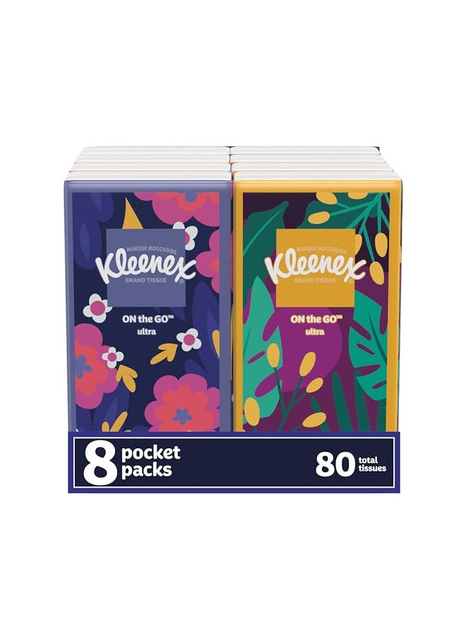 Kleenex Trusted Care Facial Tissues, 8 On-The-Go Travel Packs, 10 Count (Pack of 8) - pzsku/ZC39D89E848B052CF09D0Z/45/_/1728156804/a7cf4934-2303-4ff1-b957-f070c551e433